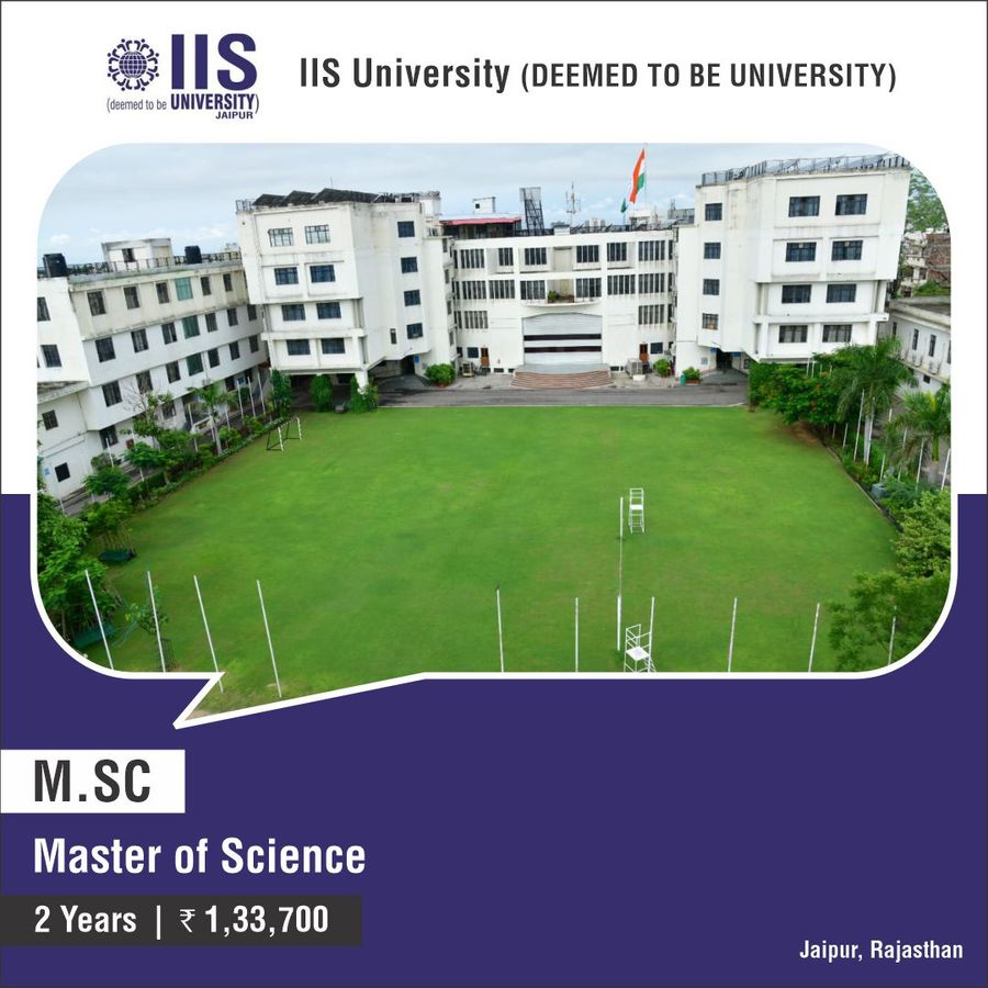 Iis (Deemed To Be University) 