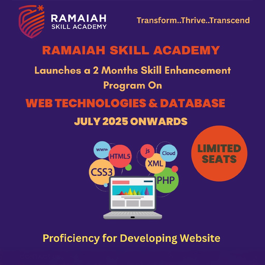 Ramaiah Skill Academy (RSA)