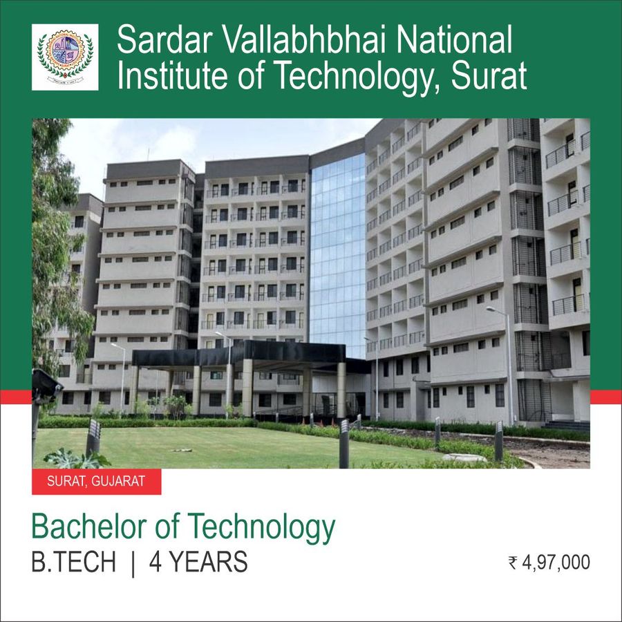 Sardar Vallabhbhai National Institute Of Technology - [SVNIT], Surat
