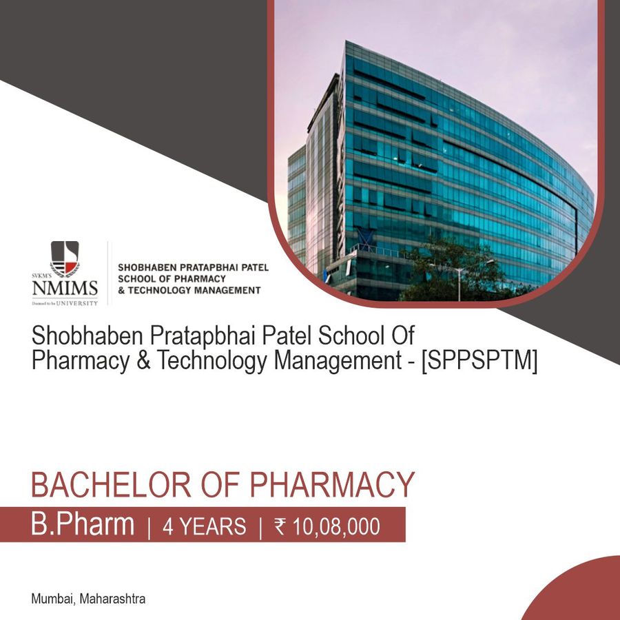 Shobhaben Pratapbhai Patel School Of Pharmacy & Technology Management - [SPPSPTM], Mumbai