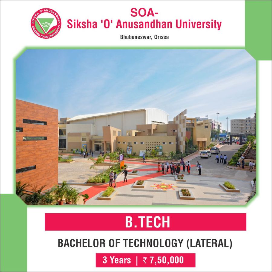 Siksha 'O' Anusandhan University - [SOA], Bhubaneswar