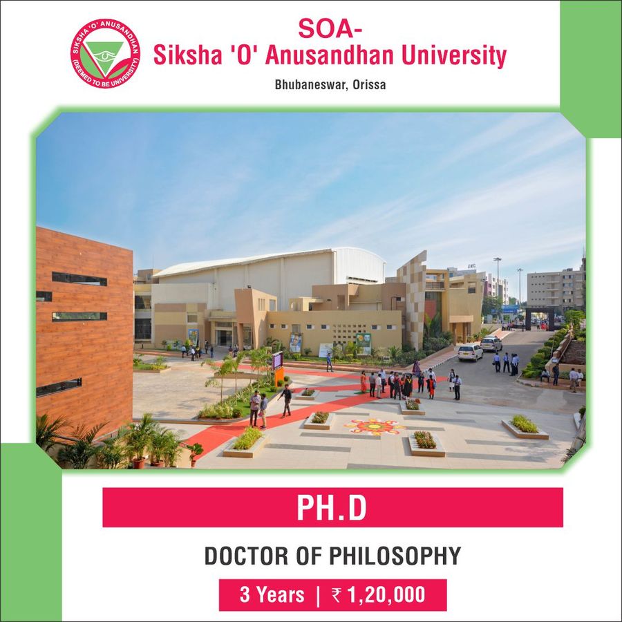 Siksha 'O' Anusandhan University - [SOA], Bhubaneswar