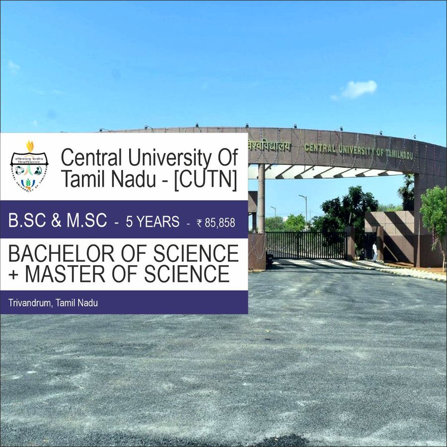 Central University of Tamil Nadu - [Cutn], Thiruvarur