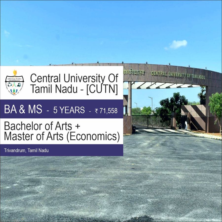 Central University of Tamil Nadu - [Cutn], Thiruvarur